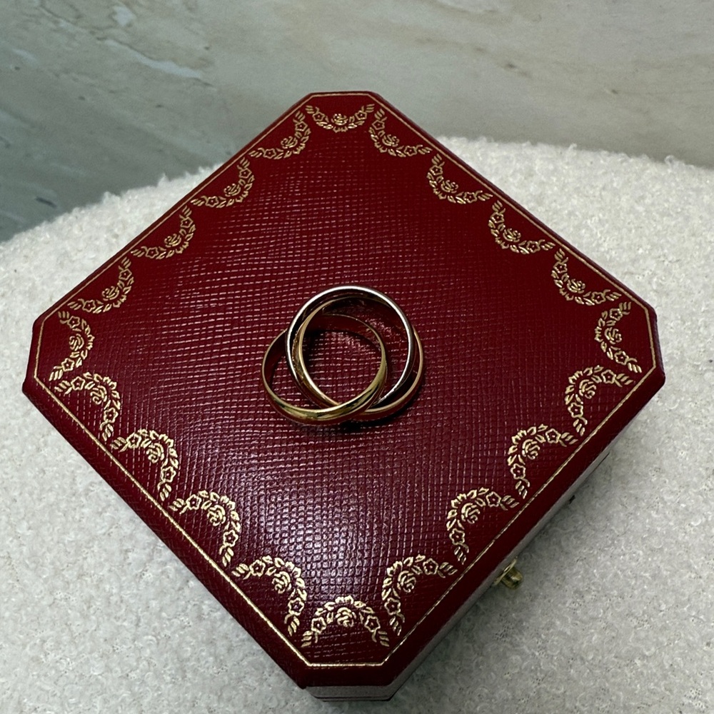 CARTIER TRINITY RING SZ 48 - Picture 11 of 11